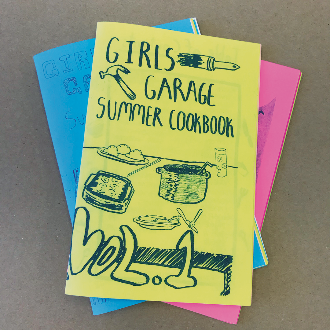 Girls Garage Illustrated Cookbook Zines