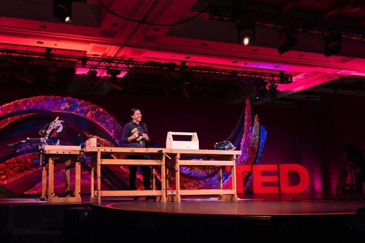 Emily Pilloton-Lam at the TED Women