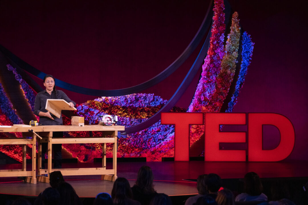 Emily Pilloton-Lam at TEDWomen, Photo by Gilberto Tadday